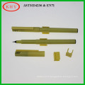 High quality permanent ink felt tip pen with clip for promotion